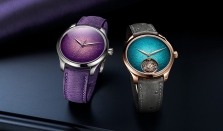 绿松石色珐琅：H. MOSER & CIE. 亨利慕时为高级制表添染一抹惊鸿