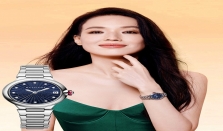 BVLGARI宝格丽全球品牌代言人舒淇演绎 全新LVCEA系列腕表
