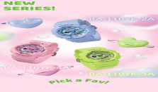 多彩千禧，复古回潮！BABY-G Y2K FRESH COLOR系列梦幻登场