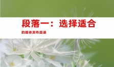 掌握软文投稿技巧，实现钰尚传媒的软文推广